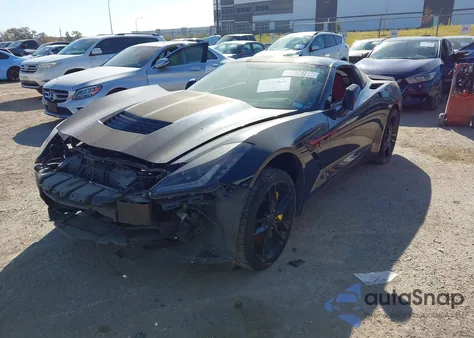 2016 Chevrolet Corvette Stingray Z51 из США, поврежденный, VIN 1G1YH2D76G5117344